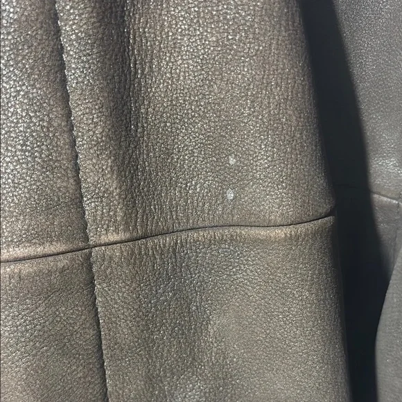 Men's Brown Leather Jacket - Picture 10 of 10